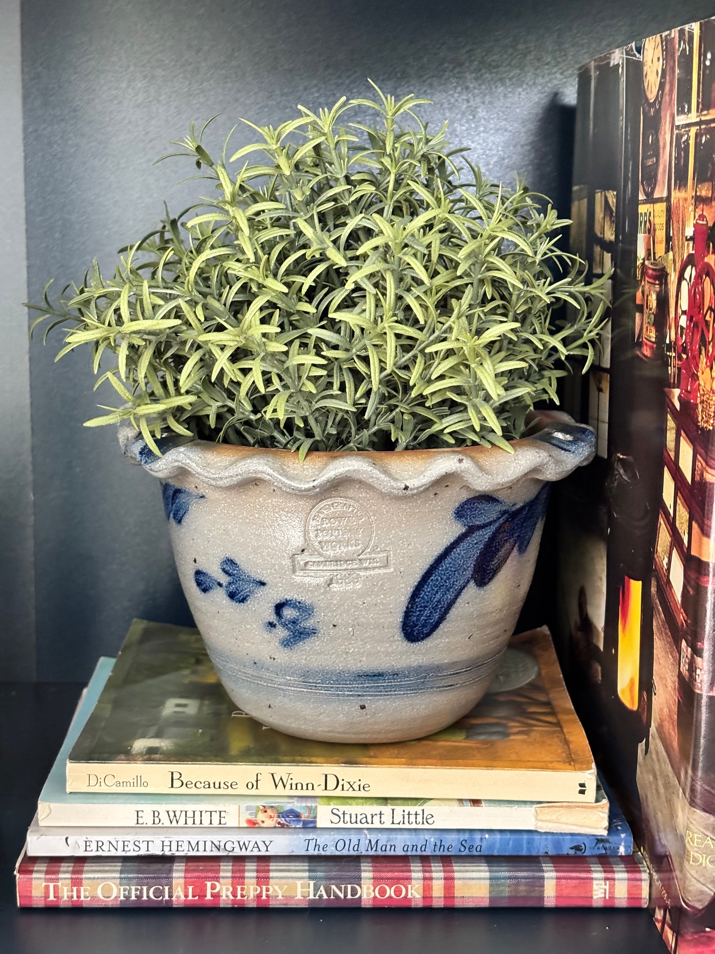 Vintage Rowe Pottery Salt Glazed Planter